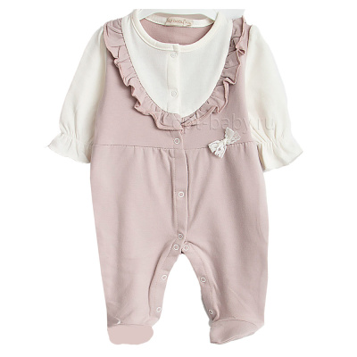 Комбинезон утеплённый для девочки Bip Baby 78017 лиловый 1